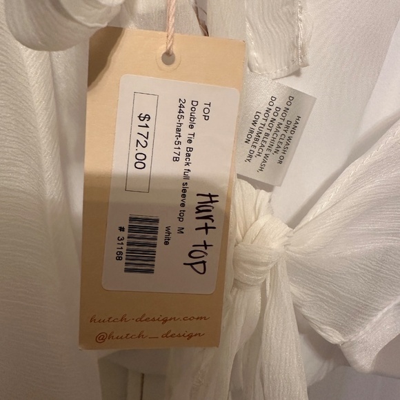 NWT Hutch “Hart”  top Size M - Picture 7 of 9